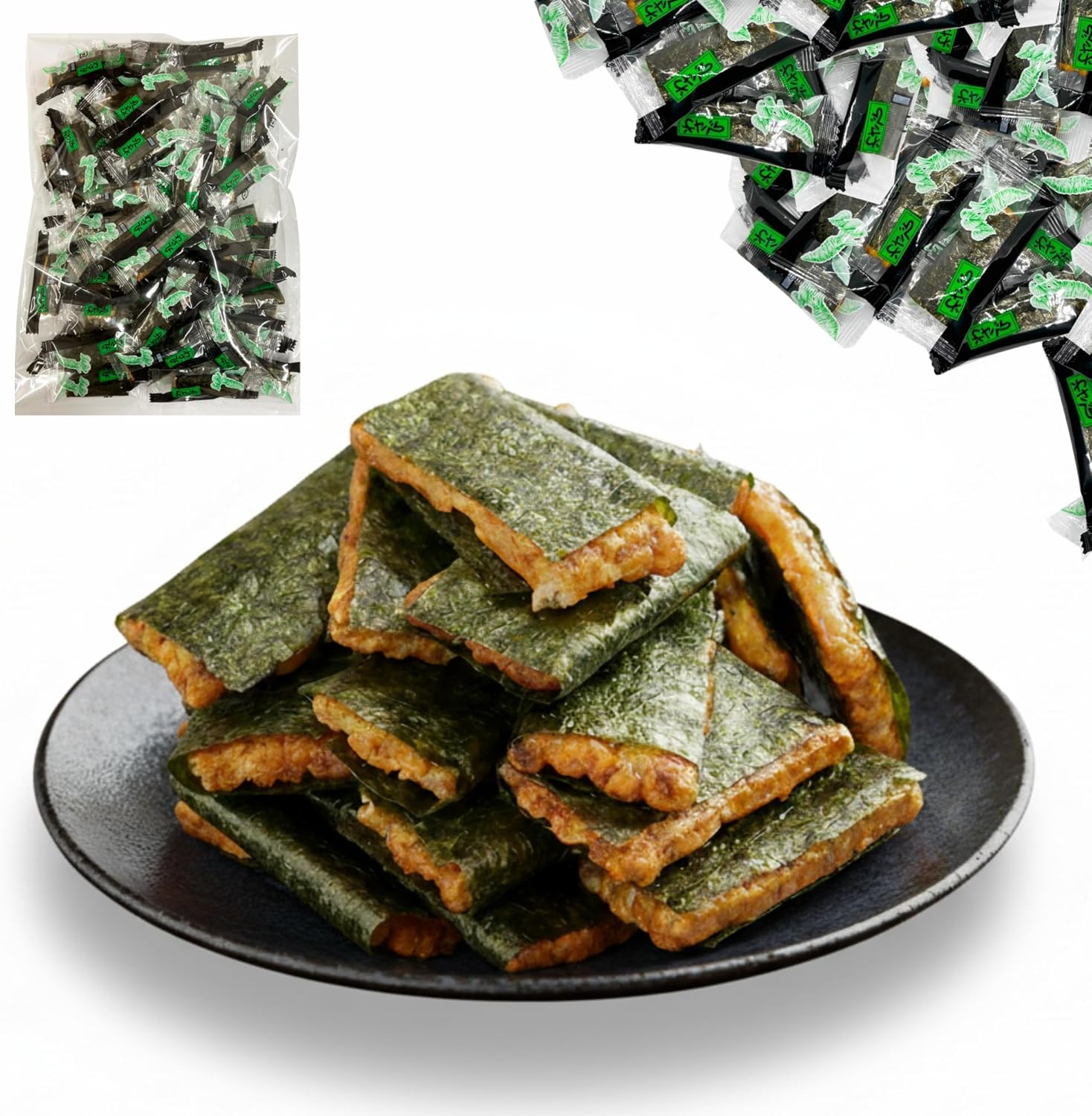 Alneka Wasabi Rice Cracker, Nori Roll Rice Cracker, Sweets, 8.8 oz (250 g), Wasabi Tekka, Wasabi, Retreat Wasabi, Rice Cracker, Persimmon Pea