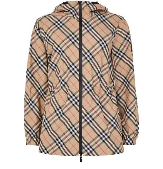 BURBERRY Check lightweight jacket - Image 1