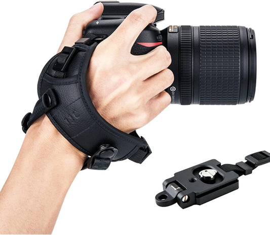 JJC DSLR & Mirrorless Camera Hand Strap Grip Holster for Canon Sony Nikon