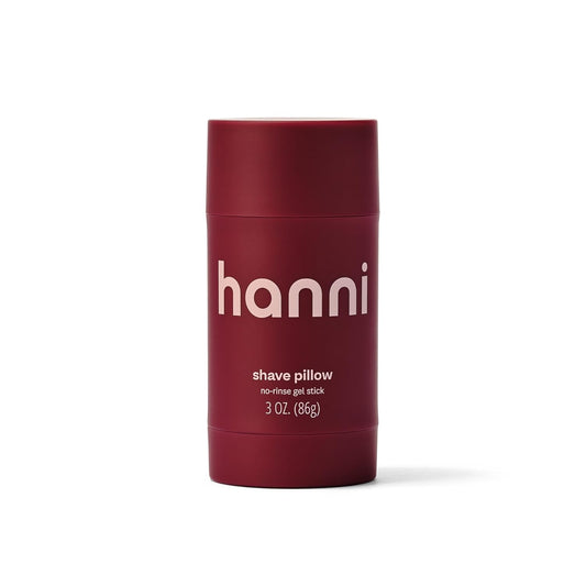 HANNI Almohadilla de Afeitado, Gel de Afeitar para Mujeres y Hombres, Productos para la Depilación de Vello Púbico, Corporal o de Piernas, Afeitado en Ducha/Sin Agua, Cuidado de la Piel Apto para