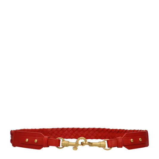 Bottega Venetaストラップレッドレザー - Image 1