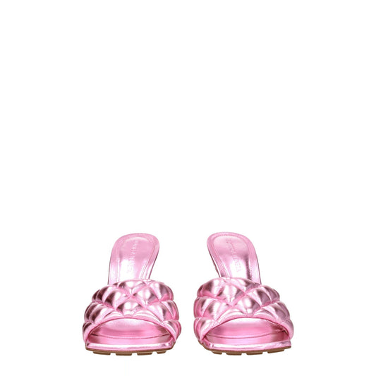 Bottega Veneta ボッテガベネタ女性 'S サンダルレザーピンク/アザレア - Image 1