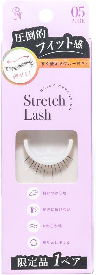 Vivias Elastic False Eyelashes VVRT-05 PURE (1 Pair)