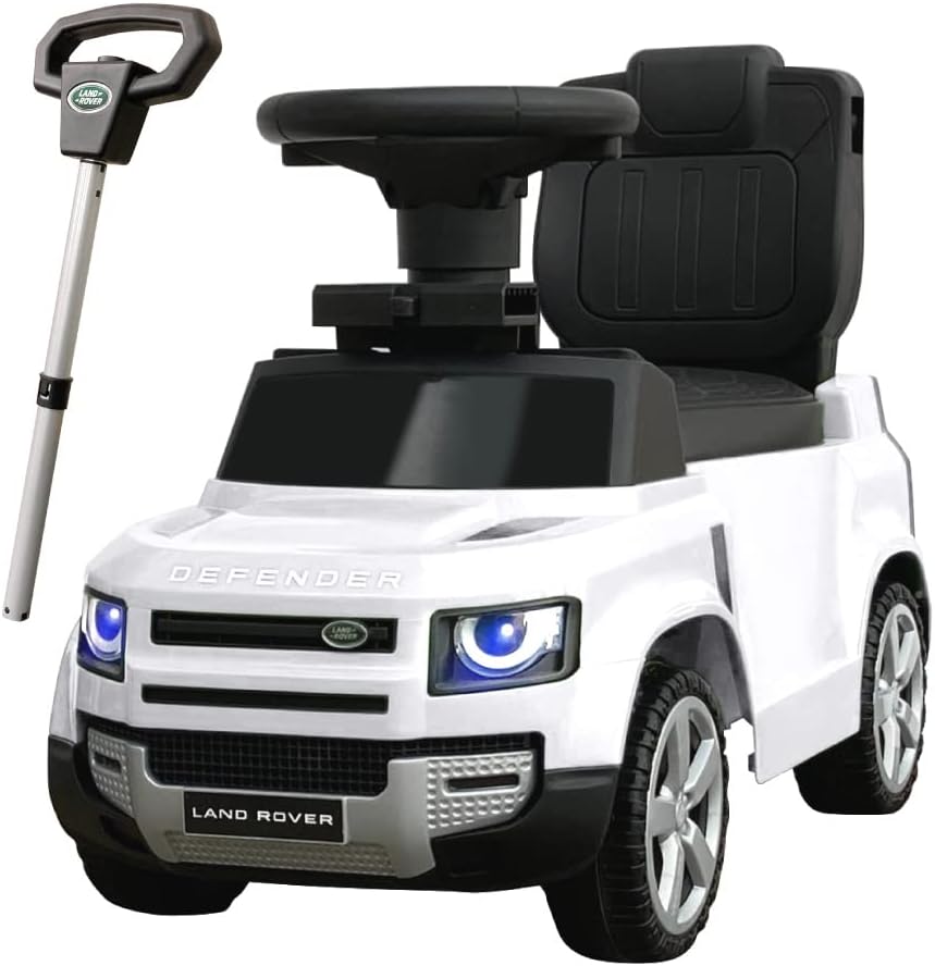 Land Rover Defender 90 Riding Toy, White, 2-Way Land Rover / DEFENDER 90 Ridable Car Defender