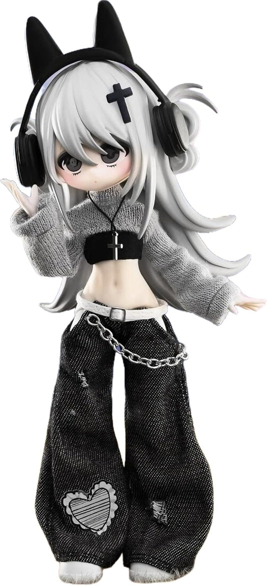 Briskyjp Pounding Moment 10,000 Times of Escape Plan Blind Box Doll 1 Piece Box Height Approx. 6.9 inches (17.5 cm) PVC & ABS Material 1/12 BJD Special Body Girls Gift Joint Action Figure Painted