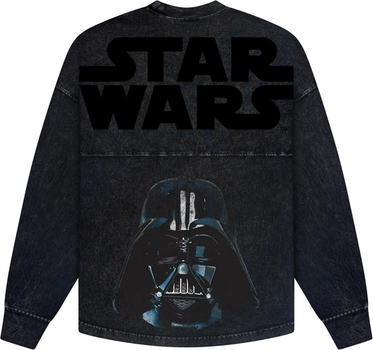 Spirit Jersey STAR WARS, colección oficial de Disney Star Wars, camiseta de manga larga de gran tamaño, unisex, 100% algodón