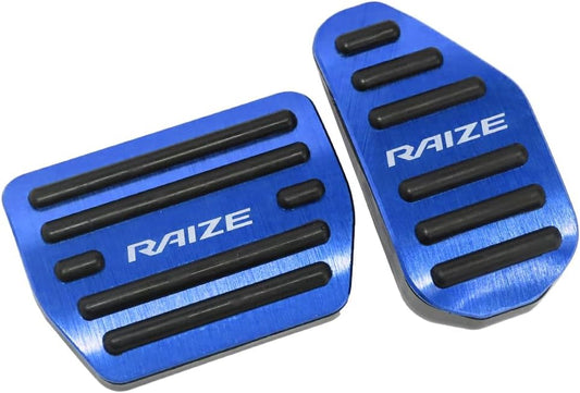 Toyota Rise A200A A210A Dedicated Aluminum Pedal Cover, Easy Installation, Brake, No Drilling Required, Genuine Replacement Design, Axle, Cover Cover, Interior Custom, Anti-slip,