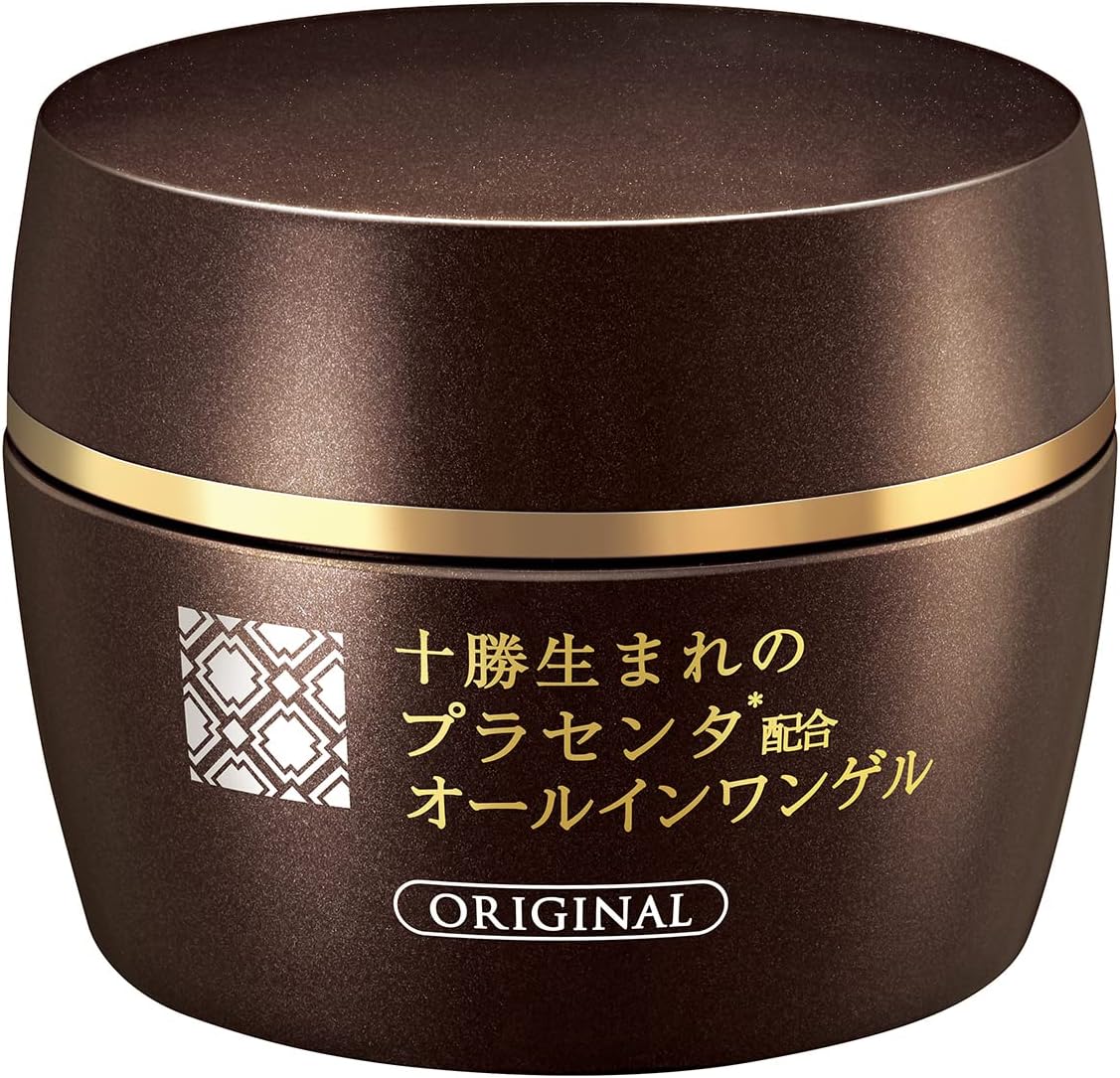 Tokachi Born Placenta Formulated All-in-One Gel TA All-in-One Gel Transparent Hari Moisturizing Fragrance Free Coloring Paraben Free Easy Skin Care Made in Japan Grooming Cosmetics Official 3.2 oz (90