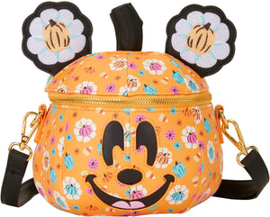 Loungefly Bolso cruzado de calabaza de Disney
