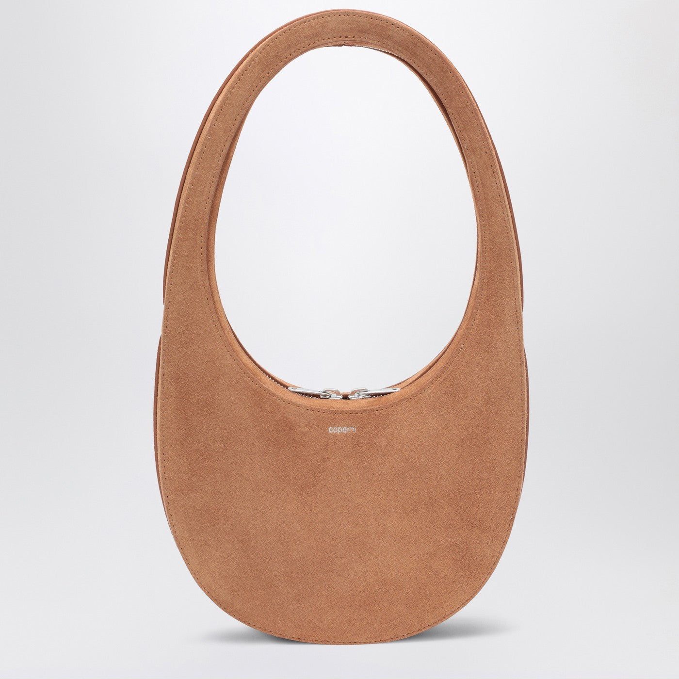 Coperni コペルニブラウンスエードレザースワイプバッグ - Image 1