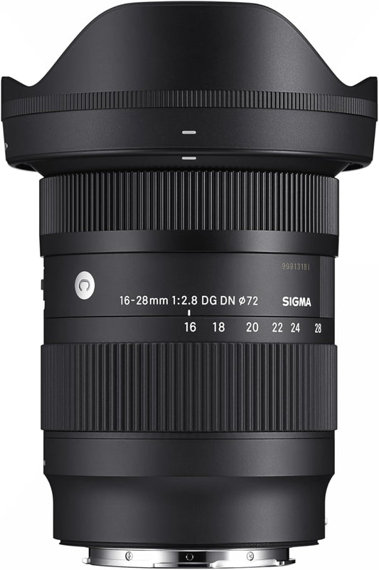 Sigma Sony E-Mount Lens 16-28mm F2.8 DG DN Zoom Wide Angle Full Size for Contemporary Mirrorless