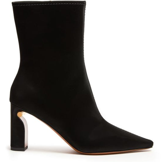 MCQUEEN Leather ankle boots - Image 1