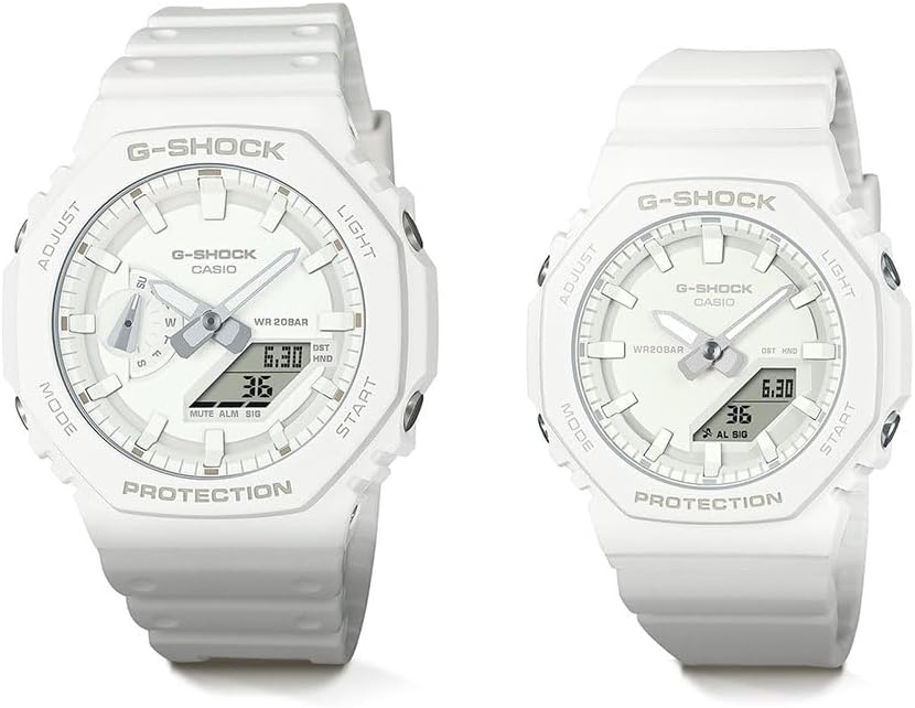 CASIO G-SHOCK G-SHOCK BABY-G GMA-P2100-7AJF GMA-P2100-7AJF Baby G Analog Digital Waterproof White Watch, white, sports