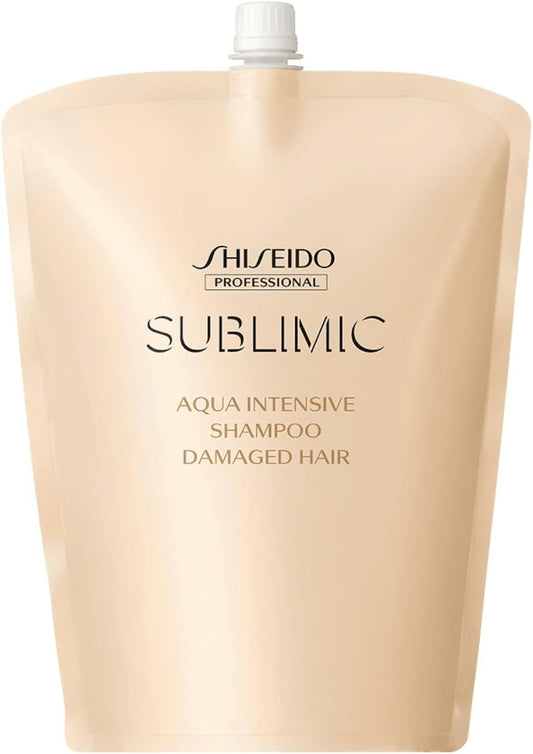 Shiseido Pro Sublimic Aqua Intensive Shampoo, 60.9 fl oz (1,800 ml), Refill