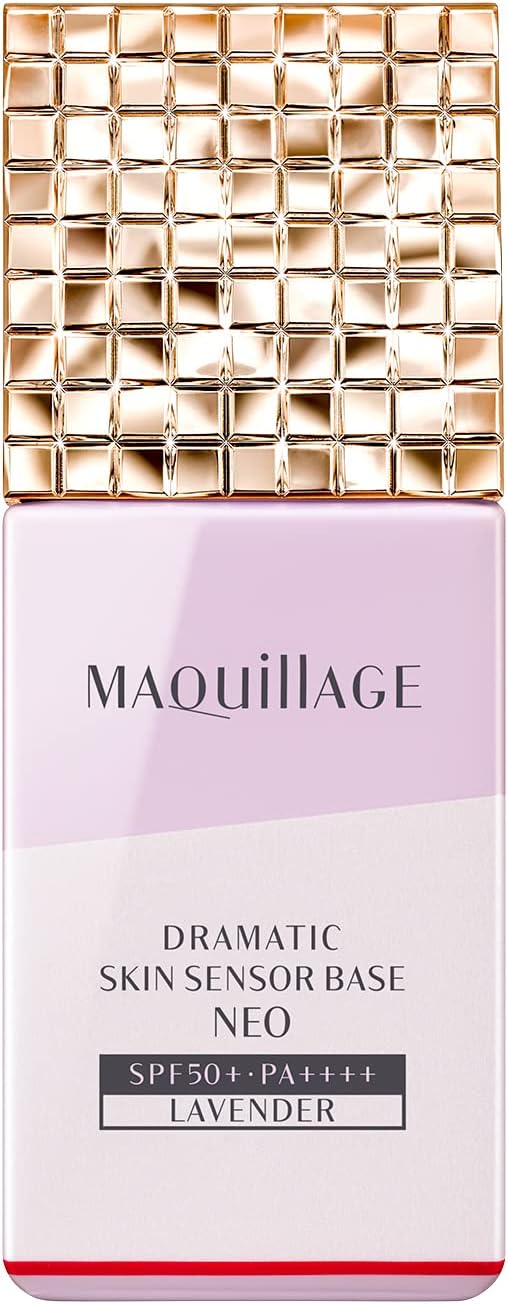 MAQUILLAGE Neo, Lavender, Makeup Base, Prevents Sebum Collapse, Dramatic Skin Sensor Base, 85.4 ft (25 m)