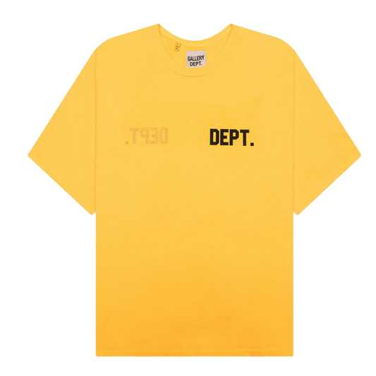 GALLERY DEPT 'YELLOW' LOGO REVERSIBLE TEE