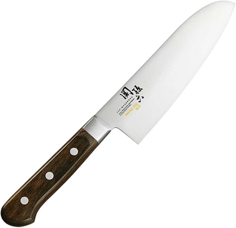 Kai Corporation AB5437 Santoku Knife, Benifuji 6.5 inches (165 mm), Made in Japan