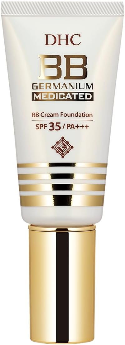 DHC Medicated BB Cream GE 02 Natural Ochre, 1.4 oz (40 g), Quasi-drug