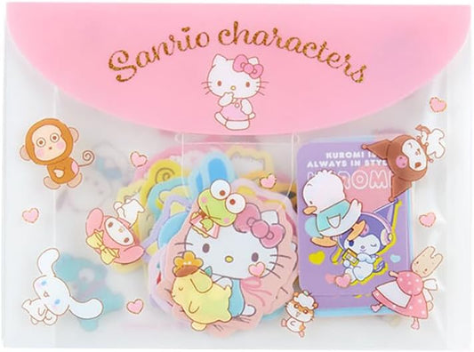 Sanrio 401650 Sanrio Characters Sticker & Case Set