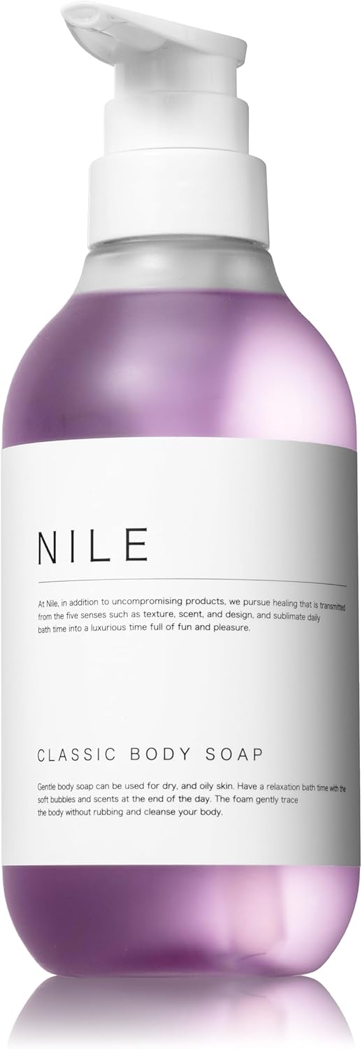 NILE Classic Shower Oil 400ml Floral Musk (Rose Rain Scent)