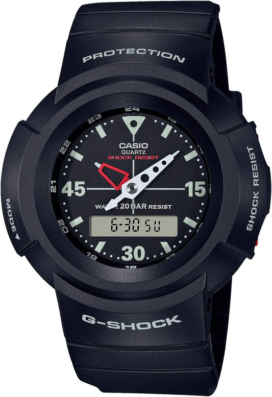 Casio AW-500E-1EJF Men's Wristwatch, Black