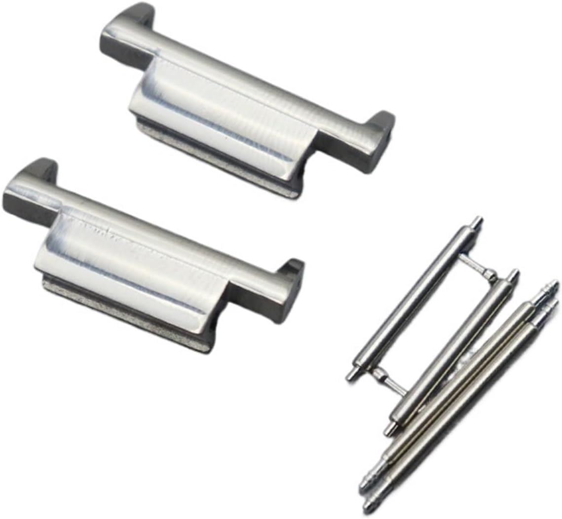 [Seller] 22mm Metal Watch Adapter for Casio G-SHOCK Dw5600 Dw6900 Watch Band Connector Black Silver Reload Connector Accessories Clasp