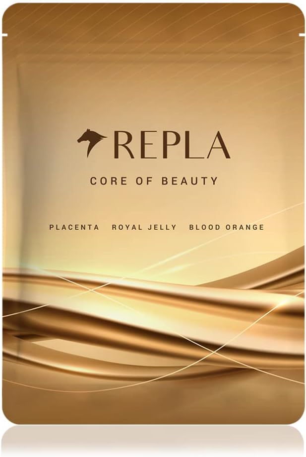 REPLA Lipra Horse Placenta, Royal Jelly, Blood Orange Extract, Carefully Selected Formulation, Large Capacity, 90 Tablets