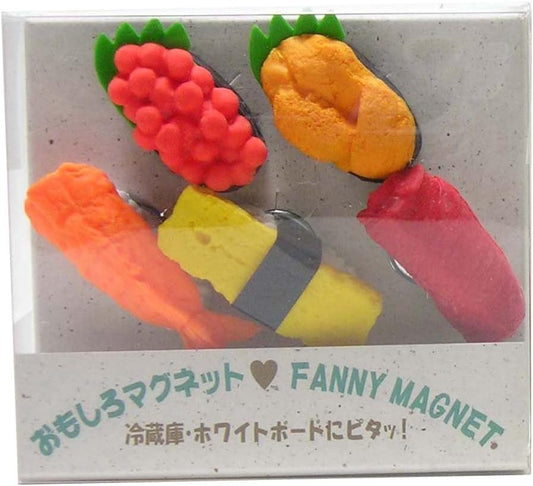 Tokyo Thumbtacks TORAYA Funny Magnet 5P Sushi CC-609 Mac