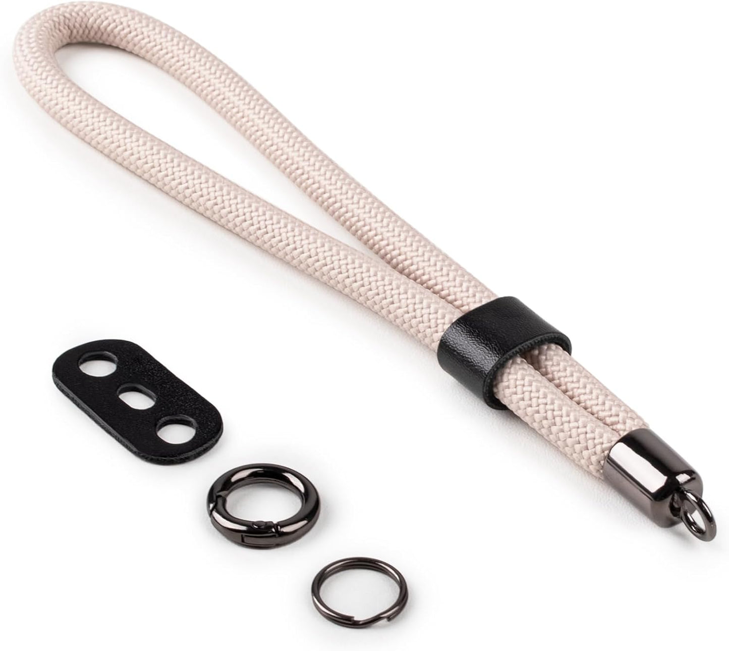 VOVMOEYA Hand Strap, Camera Wrist Strap, Compatible with Fujifilm, Sony, Canon, and Nikon Cameras, Adjustable Length, Armrest with Ring, Quick Detachment, For Small Cameras, Stylish, Compatible with