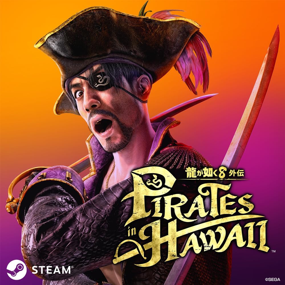 [Steam] 龍が如く8外伝 Pirates in Hawaii|オンラインコード版
