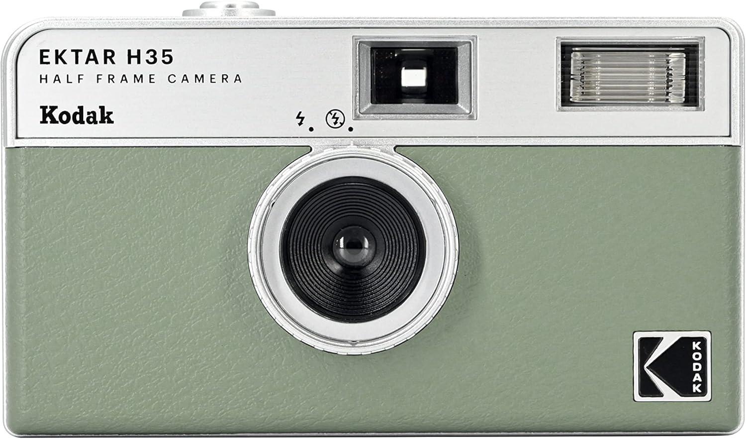 KODAK EKTAR H35 Half Frame Film Camera, Sage