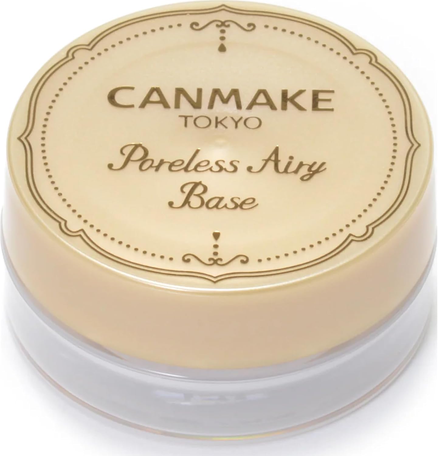 Canmake Poreless Airy Base 01 Pure White Makeup Base Jar 9 Grams (x1)