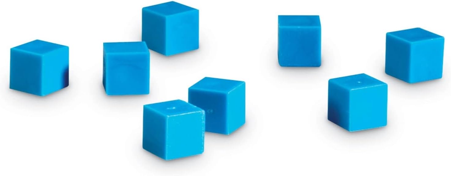 Learning Resources Plastic Base Ten Series 100 Units 1 x 1 x 1 cm 100 Units LER 0924