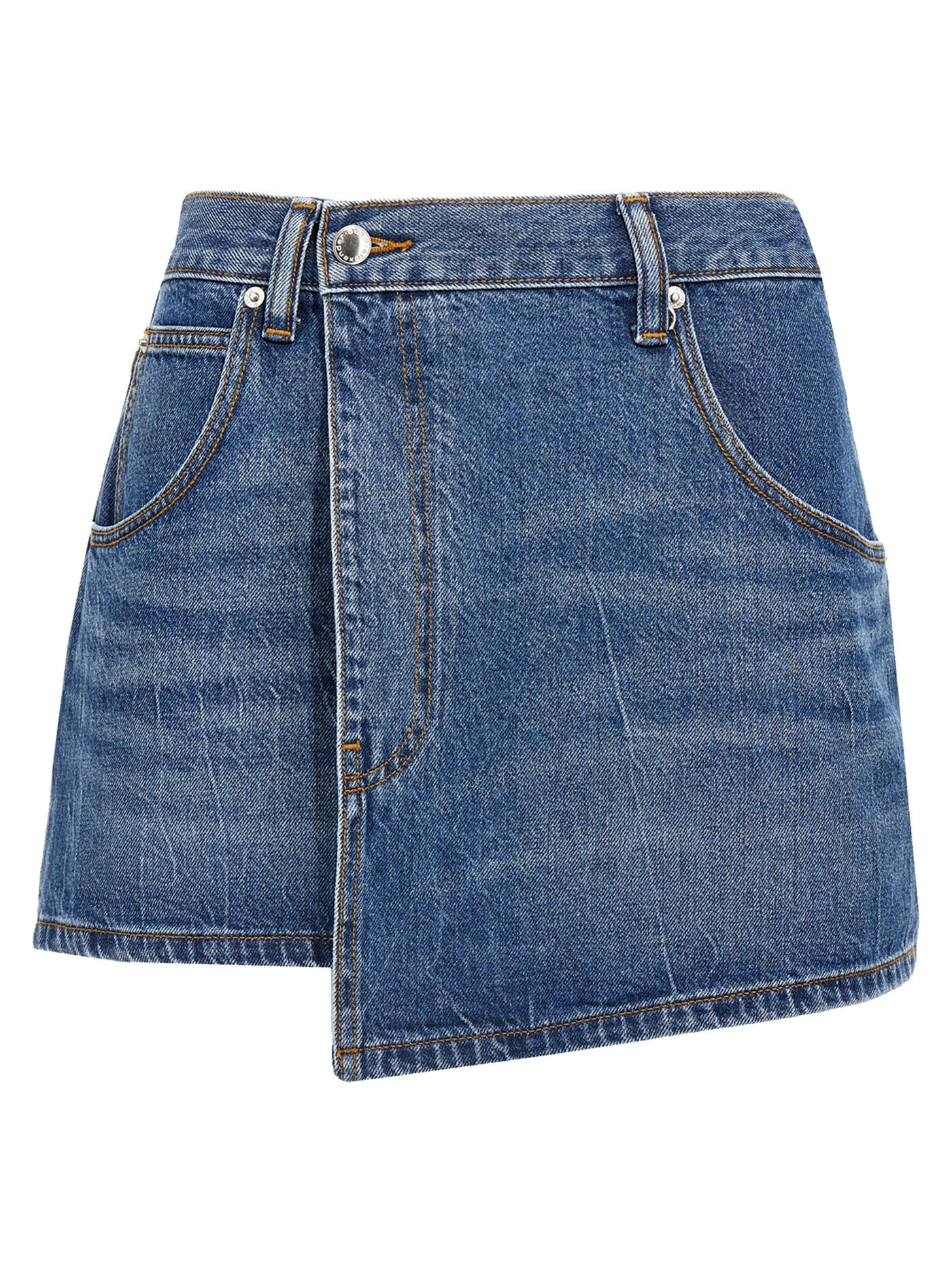 Denim X Alexander Wang デニムxアレクサンダーワンは、「包まれた」スカートを解体しました - Image 1