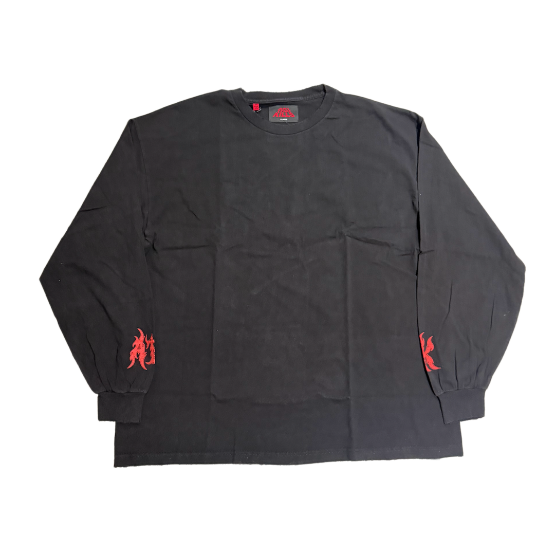 GALLERY DEPT. 'ATK' BLACK LONG SLEEVE TEE