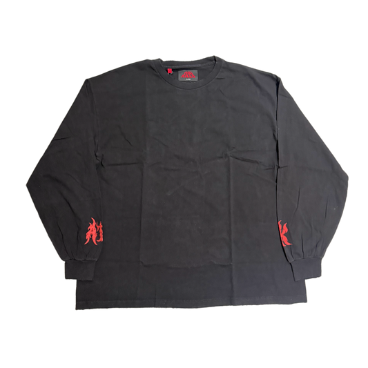 GALLERY DEPT. 'ATK' BLACK LONG SLEEVE TEE