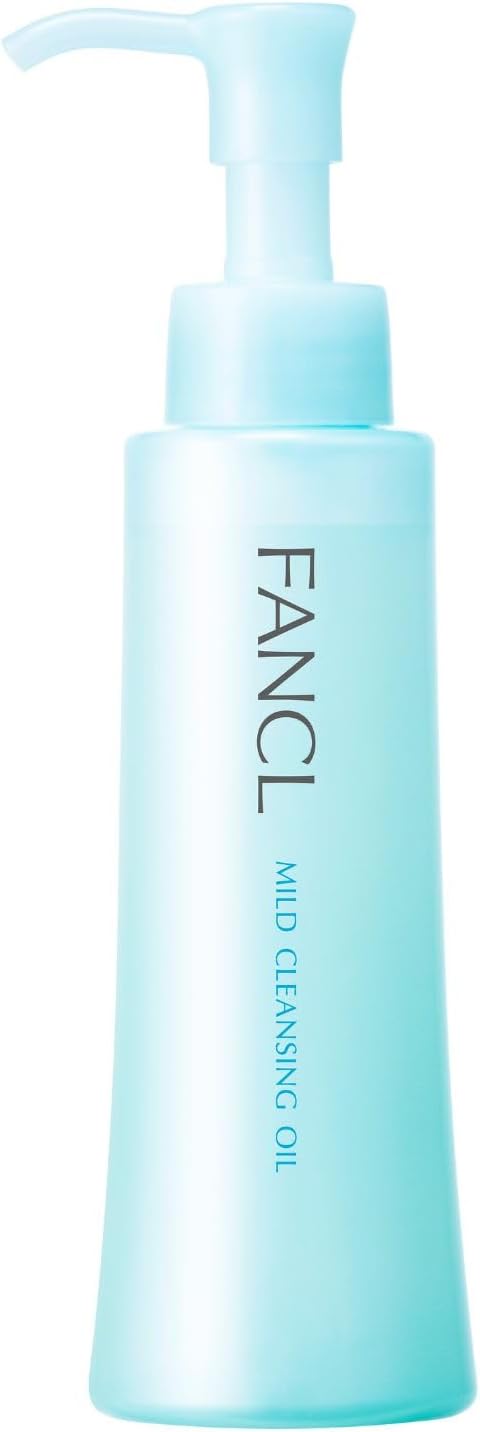 FANCL (New) Mild Cleansing Oil (4.2 fl oz (120 ml) Cleansing Oil, Additive-Free (Makeup Remover / Pore Care), Eyelash Ecure OK