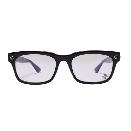 CHROME HEARTS BLACK 'VAGILANTE' GLASSES