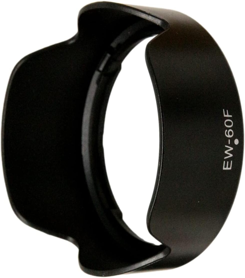 F-Foto EW-60F Lens Hood (Compatible Lens: Canon RF-S18-150mm F3.5-6.3 IS STM Lens and Others, Compatible, Japanese Company) C-EW60F