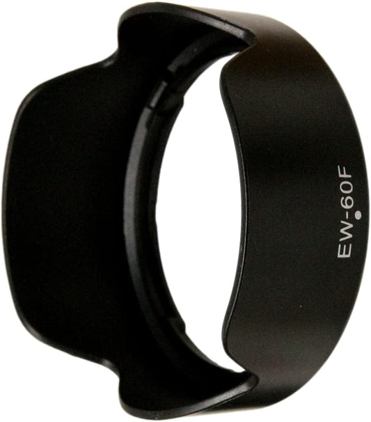 F-Foto EW-60F Lens Hood (Compatible Lens: Canon RF-S18-150mm F3.5-6.3 IS STM Lens and Others, Compatible, Japanese Company) C-EW60F