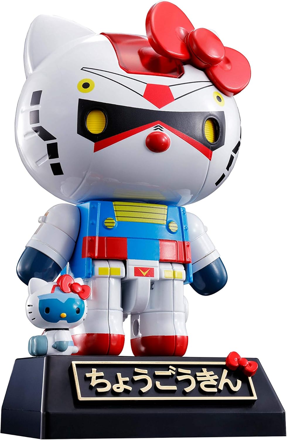 Chogokin Gundam Hello Kitty Die-Cast & ABS Pre-painted Action Figure