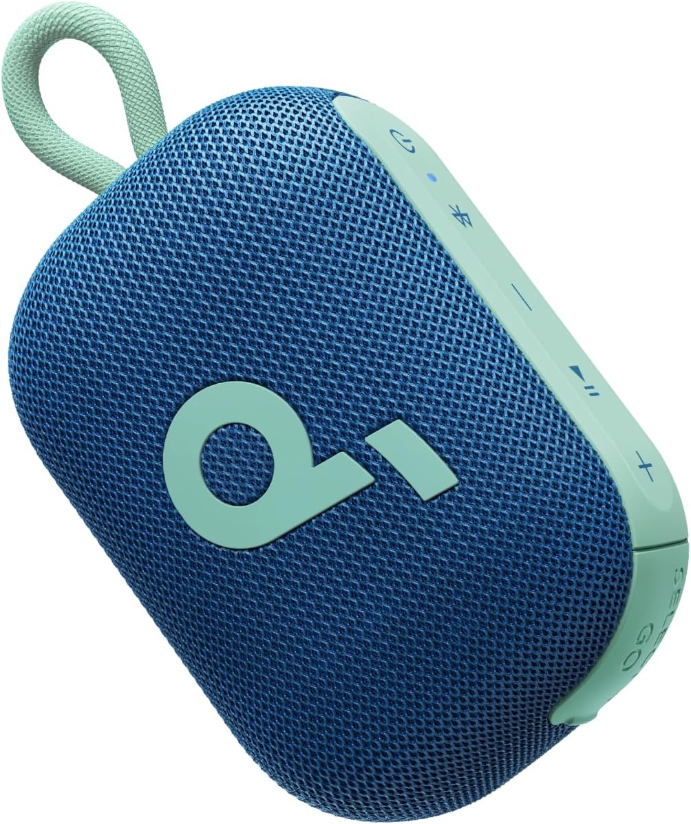 Anker Soundcore Select 4 Go Bluetooth Speaker【Max 20 Hours Playback / 5W Output / Passive Radiator Equipped / IP67 Dustproof and Waterproof / Wireless Stereo Support】Blue & Green