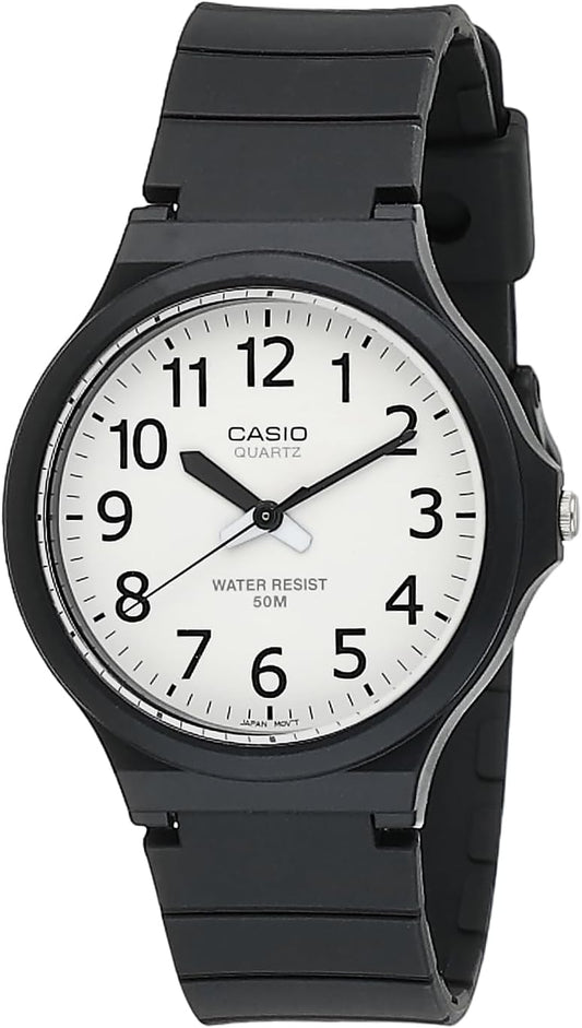CASIO カシオ MW-240-7B MW240-7B ベーシック アナログ ホワイト キッズ メンズウォッチ チープカシオ 腕時計 [並行輸入品]