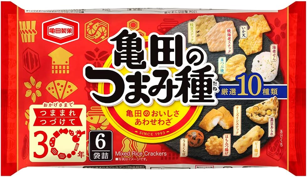 Kameda Seika Kameda's Sumami Seeds, 4.2 oz (120 g)