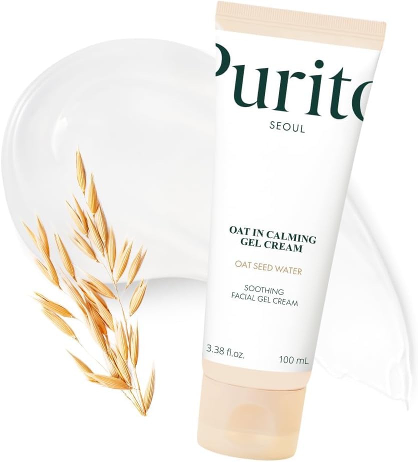 PURITO Oat in Calming Gel Cream, 3.4 fl oz (100 ml)