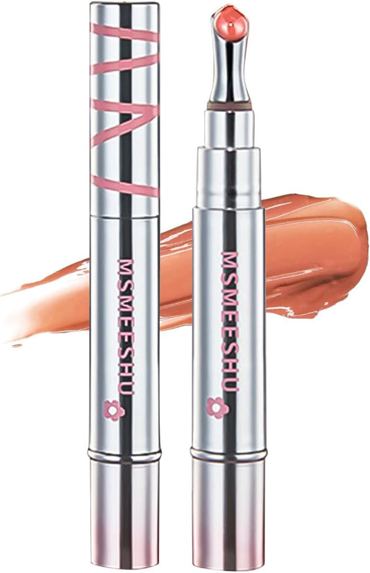 Lip Gloss, Essence In, Mirror Gloss, Non-Sticky, Hygienic Electroplating Brush, Clean Volumizer, Choose from 5 Colors, Natural Makeup