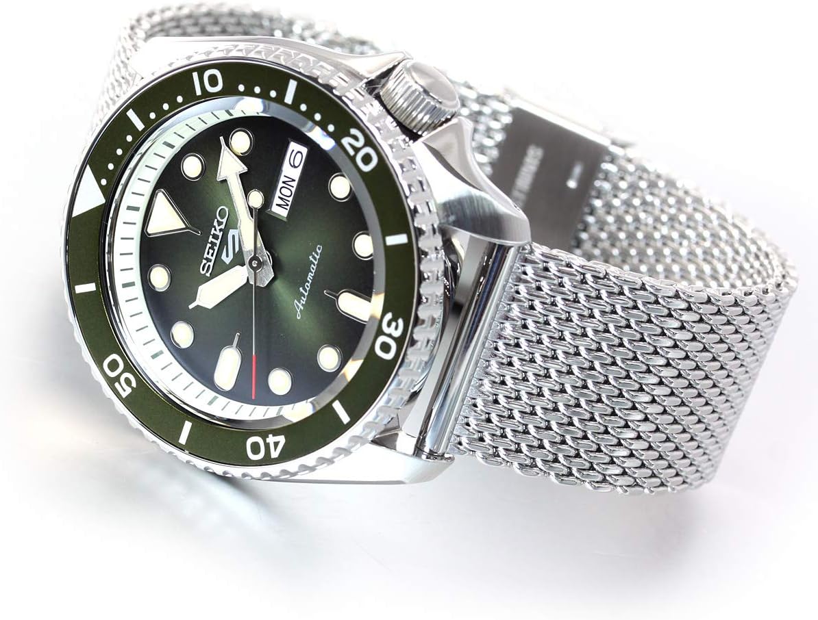 Seiko 5 Sports SBSA019 Men's Wristwatch, Automatic Mechanical, Limited Distribution Model, Suits, sports