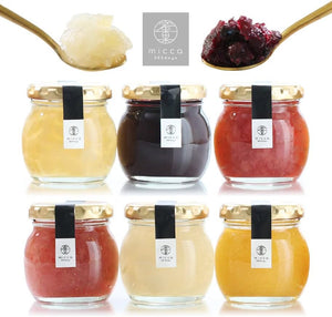 Yamashitaya Shosuke Micca Sorbet, Set of 6 Types (2.8 oz (80 g) each, Made in Japan), Ice Sherbet, Sweets Gift, Middle Age, Fruit