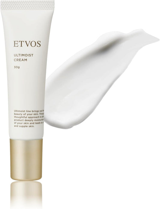 Etovos Ultimoist Cream, 1.1 oz (30 g), Skin Care, Sensitive Skin, Human Ceramide, Niacinamide