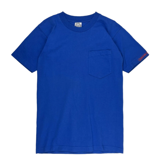 CHROME HEARTS X GALF INTELLECTUAL GALLERY 'BLUE' VINTAGE POCKET TEE